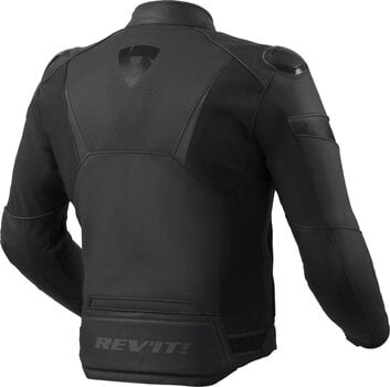 Leather Jacket Rev'it! Jacket Argon 2 Black/Anthracite 46 Leather Jacket - 2