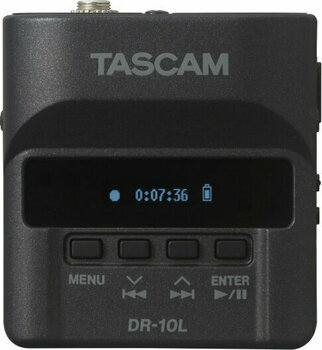 Portable Digital Recorder Tascam DR-10L Black - 2