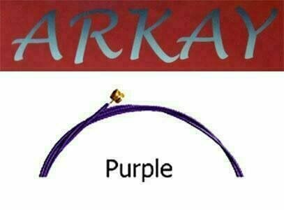 Cuerdas para guitarra eléctrica Aurora Arkay Standard Electric Guitar Strings 12-52 Purple - 2