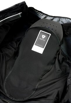 Usnjena jakna Rev'it! Jacket Argon 2 Black/White 48 Usnjena jakna - 4