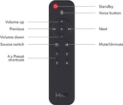 Hi-Fi netværksafspiller Wiim Remote Control Hi-Fi netværksafspiller - 4