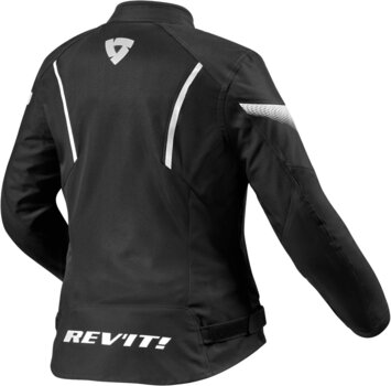 Textiele jas Rev'it! Jacket Control Air H2O Ladies Black/White 36 Textiele jas - 2