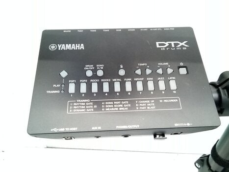 Zestaw perkusji elektronicznej Yamaha DTX402K Black (Jak nowe) - 7