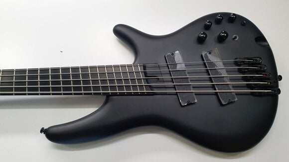 Multiscale Bass Guitar Ibanez SRMS625EX-BKF Black Flat (Poškodovano) - 2