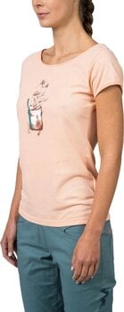 T-shirt de exterior Rafiki Jay Lady T-Shirt Short Sleeve Peach Parfait 38 T-shirt de exterior - 5