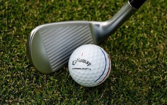 Piłka golfowa Callaway Chrome Soft 2024 White Golf Balls Triple Track 3 Pack - 7