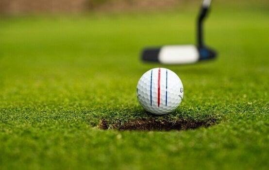 Nova loptica za golf Callaway Chrome Soft 2024 White Golf Balls Triple Track 3 Pack - 9