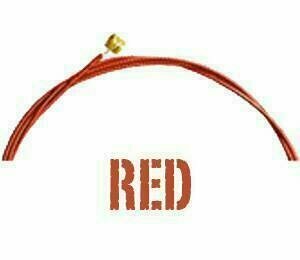 Snaren voor akoestische gitaar Aurora Premium Acoustic Guitar Strings Light 12-54 Red - 3