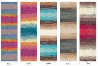 Pređa za pletenje Alize Diva Batik 3242 Pređa za pletenje - 3