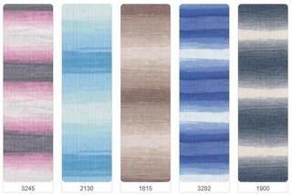 Pređa za pletenje Alize Diva Batik 6958 Pređa za pletenje - 5