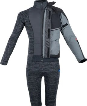 Camisa funcional para motociclismo Oxford Advanced Base Layer MS Top Grey L/XL - 5