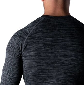 Moottoripyöräilijän suojapaita Oxford Advanced Base Layer MS Top Grey S/M - 3