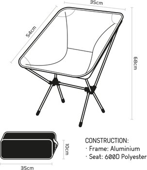Altri accessori per moto Oxford Camping Chair - 4