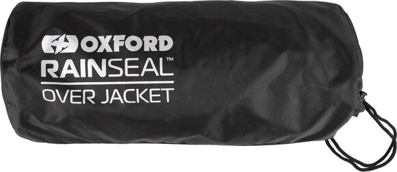 Chaqueta impermeable para moto Oxford Rainseal Over Jacket Black 2XL Chaqueta impermeable para moto - 3