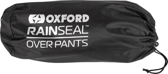 Regenbroek voor motorfiets Oxford Rainseal Over Trousers Black 2XL - 3