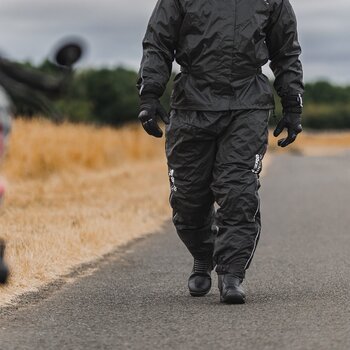 Pantalones impermeables para moto Oxford Rainseal Over Trousers Black 4XL Pantalones impermeables para moto - 10