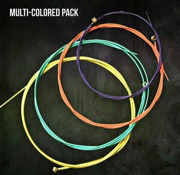 Nylon Konzertgitarren Saiten Aurora Premium Classical Guitar Strings Normal Tension Gold - 3