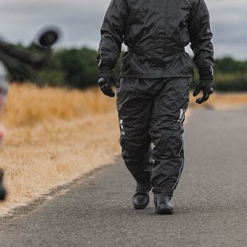 Moto giacca antipioggia Oxford Rainseal Over Trousers Black M - 10