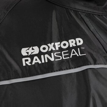 Motorcycle Rain Suit Oxford Rainseal Oversuit Black 2XL - 4