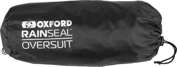 Motorcycle Rain Suit Oxford Rainseal Oversuit Black 4XL Motorcycle Rain Suit - 3