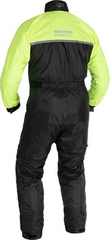 Motorcycle Rain Suit Oxford Rainseal Oversuit Black/Fluo 2XL - 2