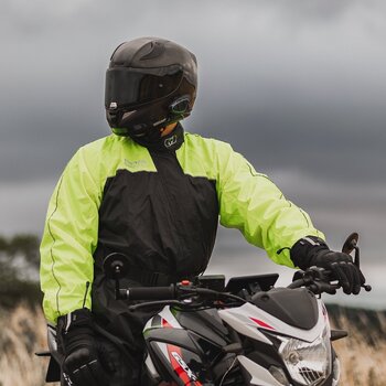 Combinaisons de pluie moto Oxford Rainseal Oversuit Black/Fluo 4XL Combinaisons de pluie moto - 17