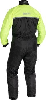 Motorcycle Rain Suit Oxford Rainseal Oversuit Black/Fluo XL - 2