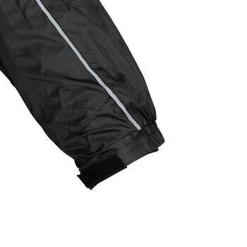 Motorcycle Rain Suit Oxford Rainseal Oversuit Black M - 5