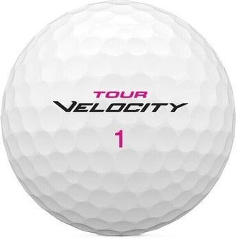 Нова топка за голф Wilson Staff Tour Velocity Womens Golf Balls White 15 Ball Pack - 2