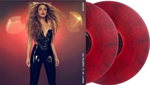 Vinyl Record Shakira - Las Mujeres Ya No Lloran (Gatefold Sleeve) (Ruby Red Coloured) (2 LP) - 2