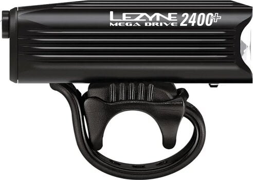 Oświetlenie rowerowe przednie Lezyne Mega Drive 2400+ Front 2400 lm Black Przedni Oświetlenie rowerowe przednie - 2