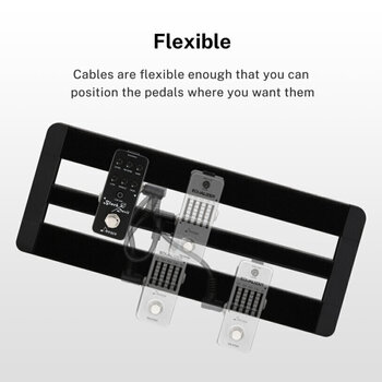 Cablu Patch, cablu adaptor Donner EC1048 15cm Guitar Patch Cable Black 6-Pack Negru 15,25 cm Oblic - Oblic - 4