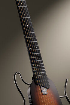 Special Acoustic-electric Guitar Donner EC1783 HUSH-I - Mahogany Sunburst Sunburst - 5