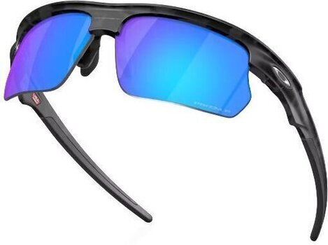 Óculos de desporto Oakley Bisphaera Matte Grey Camo/Prizm Sapphire Polarized - 4