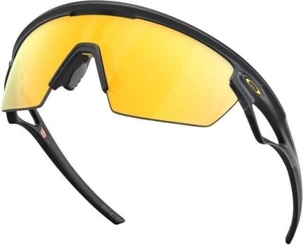Cyklistické okuliare Oakley Sphaera 94030436 Matte Carbon/Prizm 24K Polarized Cyklistické okuliare - 4
