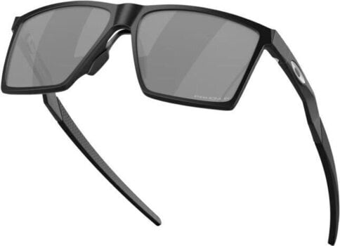 Lifestyle okulary Oakley Futurity Sun 94820157 Satin Black/Prizm Black Polarized M Lifestyle okulary - 4
