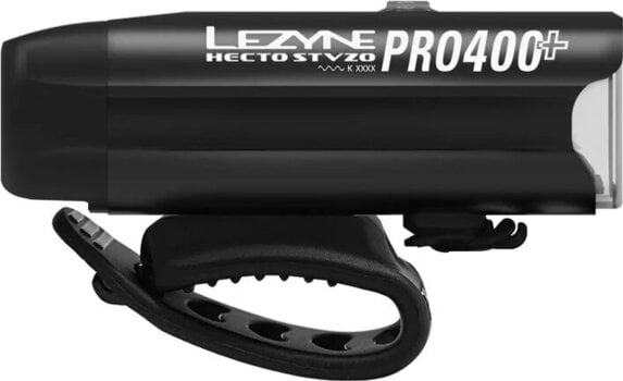 Oświetlenie rowerowe przednie Lezyne Hecto Pro StVZO 300+ Front 400 lm Satin Black Przedni Oświetlenie rowerowe przednie - 2