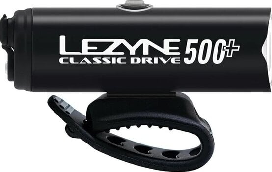 Luci bicicletta Lezyne Classic Drive 500+ Front 500 lm Satin Black Anteriore Luci bicicletta - 3