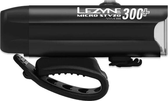 Cycling light Lezyne Micro StVZO 250+ Front 300 lm Satin Black Front Cycling light - 2
