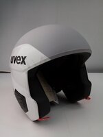 UVEX Invictus MIPS White/Rhino Mat 53-54 cm Ski Helmet