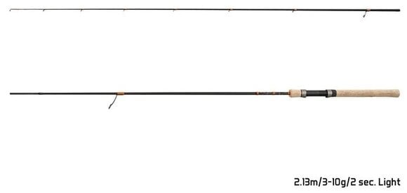 Canne à pêche Delphin CORX Spin Light 1,85 m 2 - 7 g 2 parties - 3