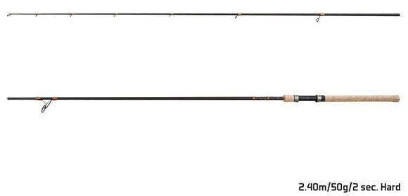 Pike Rod Delphin CORX Spin Light 1,85 m 2 - 7 g 2 parts - 8