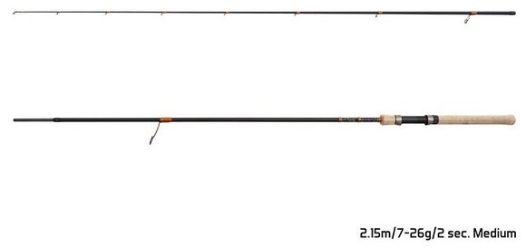 Pike Rod Delphin CORX Spin Medium Rod 2,25 m 7 - 26 g 2 parts - 5