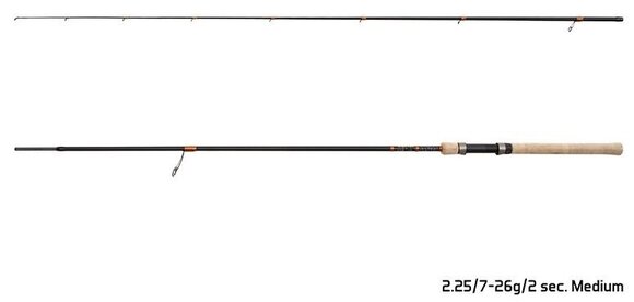 Pike Rod Delphin CORX Spin Hard Rod 2,55 m 55 g 2 parts - 6