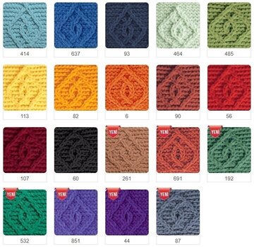 Knitting Yarn Alize Puffy Fine 87 - 4