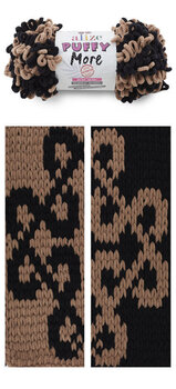 Fios para tricotar Alize Puffy More 6289 - 2