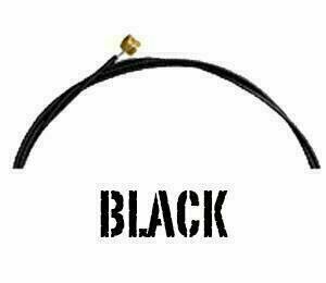 Struny do gitary elektrycznej Aurora Premium Electric Guitar Strings Heavy 11-50 Black - 4