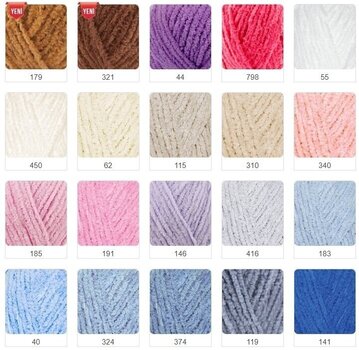 Fios para tricotar Alize Softy 179 - 3