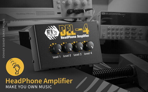 Amplificatore Cuffie Donner EC1239 DEL-4 Amplificatore Cuffie - 14