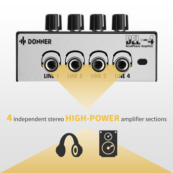 Amplificator căști Donner EC1239 DEL-4 Amplificator căști - 19
